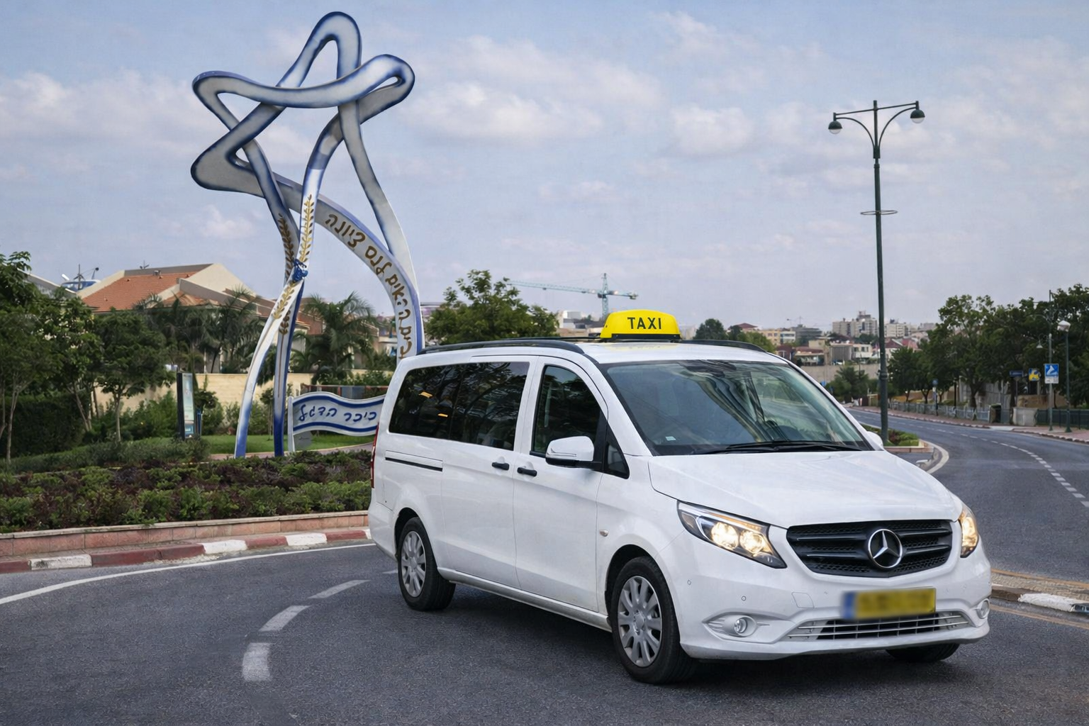 מונית מנס ציונה לנתב"ג